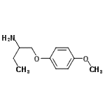CAS#: 732967-72-5, 1-(4-Methoxyphenoxy)-2-butanamine
