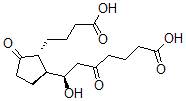 CAS#: 73303-30-7, (7R)-7-Hydroxy-7-[(1S,2R)-2-(4-Hydroxy-4-Oxobutyl)-3-Oxocyclopentyl]-5-Oxoheptanoic Acid