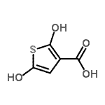 CAS#: 733725-57-0, 2,5-Dihydroxy-3-thiophenecarboxylic acid