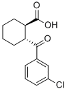 CAS#: 733742-78-4, trans-2-(3-Chlorobenzoyl)Cyclohexane-1-Carboxylic Acid