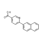 CAS#: 733776-42-6, 6-(2-Naphthyl)nicotinic acid