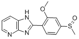 CAS#: 73384-60-8, 2-[2-Methoxy-4-(Methylsulfinyl)Phenyl]-1H-Imidazo[4,5-b]Pyridine