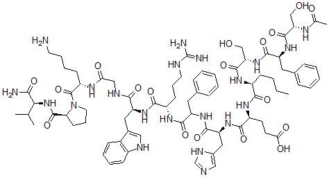 CAS#: 73391-90-9, (2-Phe-4-Nle)alpha-melanotropin