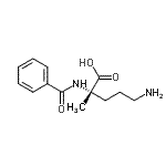 CAS#: 734491-81-7, N<sup>2</sup>-Benzoyl-2-methyl-L-ornithine
