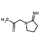 CAS#: 734497-37-1, 1-(2-Imino-1-pyrrolidinyl)acetone