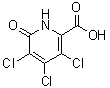CAS 登录号：73455-14-8， 3,4,5-三氯-6-氧代-1,6-二氢-2-吡啶羧酸