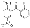 CAS#: 735-06-8, 2'-Fluoro-2-Methylamino-5-Nitrobenzophenone