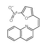 CAS#: 735-84-2, 2-[2-(5-Nitro-2-furanyl)ethenyl]-Quinoline