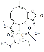 CAS#: 73522-61-9, Methyl (6E,10E)-4-(2,3-Dihydroxy-2-Methylbutanoyl)Oxy-5-(3-Hydroxy-2-Methylbutanoyl)Oxy-10-Methyl-3-Methylidene-2-Oxo-3a,4,5,8,9,11a-Hexahydrocyclodeca[b]Furan-6-Carboxylate