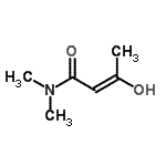 CAS#: 73528-95-7, (2E)-3-Hydroxy-N,N-dimethyl-2-butenamide