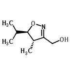 CAS#: 735317-70-1, [(4S,5R)-5-Isopropyl-4-methyl-4,5-dihydro-1,2-oxazol-3-yl]methanol