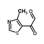 CAS#: 73548-96-6, (4-Methyl-1,3-thiazol-5-yl)(oxo)acetaldehyde