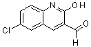 CAS#: 73568-44-2, 6-Chloro-2-Hydroxyquinoline-3-Carbaldehyde