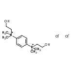 CAS#: 73570-67-9, N,N'-Bis(2-hydroxyethyl)-N,N,N',N'-tetramethyl-1,4-benzenediaminium dichloride