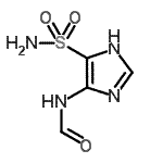 CAS#: 73576-08-6, 4-Formamido-1H-imidazole-5-sulfonamide