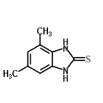 CAS#: 73590-92-8, 4,6-Dimethyl-1,3-dihydro-2H-benzimidazole-2-thione