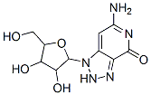 CAS#: 73591-56-7, 6-Amino-1-[3,4-Dihydroxy-5-(Hydroxymethyl)Oxolan-2-Yl]-2H-Triazolo[4,5-c]Pyridin-4-One
