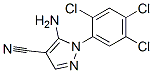CAS 登录号：73594-98-6， 5-氨基-1-(2,4,5-三氯苯基)吡唑-4-甲腈