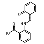 CAS#: 7361-93-5, 2-{[(Z)-(6-Oxo-2,4-cyclohexadien-1-ylidene)methyl]amino}benzoic acid