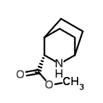 CAS#: 736111-77-6, Methyl (3S)-2-azabicyclo[2.2.2]octane-3-carboxylate