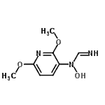 CAS#: 736128-48-6, N-(2,6-Dimethoxy-3-pyridinyl)-N-hydroxyimidoformamide
