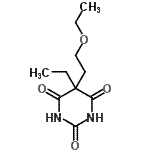 CAS 登录号：736157-05-4， 5-(2-乙氧基乙基)-5-乙基-2,4,6(1H,3H,5H)-嘧啶三酮
