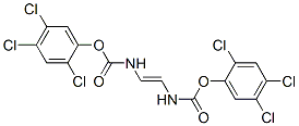 CAS 登录号：73622-88-5， (2,4,5-三氯苯基)N-[(E)-2-[(2,4,5-三氯苯氧基)羰基氨基]乙烯基]氨基甲酸酯