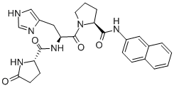 CAS#: 73644-58-3, 5-Oxo-L-Prolyl-L-Histidyl-N-2-Naphthalenyl-L-Prolinamide