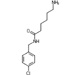 CAS#: 73655-06-8, 6-Amino-N-(4-chlorobenzyl)hexanamide