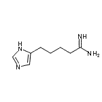 CAS#: 736875-03-9, 5-(1H-Imidazol-4-yl)pentanimidamide