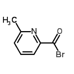 CAS#: 73691-25-5, 6-Methyl-2-pyridinecarbonyl bromide