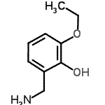 CAS 登录号：736946-64-8， 2-(氨基甲基)-6-乙氧基苯酚