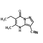 CAS#: 736964-77-5, 6-Ethyl-5-methyl-7-oxo-4,7-dihydropyrazolo[1,5-a]pyrimidine-3-carbonitrile