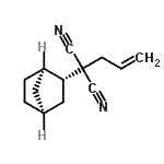 CAS#: 736992-86-2, Allyl[(1R,2R,4S)-bicyclo[2.2.1]hept-2-yl]malononitrile
