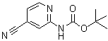 CAS 登录号：737000-78-1， (4-氰基-2-吡啶基)氨基甲酸叔丁酯
