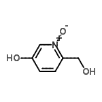 CAS 登录号：73737-02-7， 6-(羟基甲基)-3-吡啶醇1-氧化物
