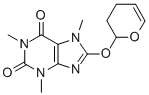 CAS#: 73747-34-9, 8-(3,4-Dihydro-2H-Pyran-2-Yloxy)-1,3,7-Trimethylpurine-2,6-Dione