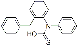 CAS 登录号：73747-45-2， [苯基-[2-(苯基甲基)苯基]氨基]硫代甲S-酸