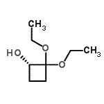 CAS 登录号：737758-83-7， (1S)-2,2-二乙氧基环丁醇