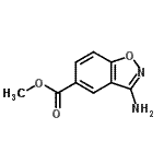 CAS#: 737802-51-6, Methyl 3-amino-1,2-benzoxazole-5-carboxylate