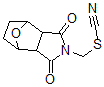 CAS#: 73806-17-4, N-(Thiocyanatomethyl)-7-Oxabicyclo[2.2.1]Heptane-2,3-Dicarbimide