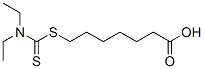 CAS#: 73806-70-9, 7-[(N,N-Diethylthiocarbamoyl)Thio]Heptanoic Acid