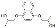 CAS#: 73826-01-4, 1-[4-(2-Hydroxypropoxy)Naphthalen-1-Yl]Oxypropan-2-Ol