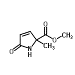 CAS#: 73839-00-6, Methyl 2-methyl-5-oxo-2,5-dihydro-1H-pyrrole-2-carboxylate