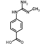 CAS#: 738523-12-1, 4-(N'-Methylcarbamimidamido)benzoic acid