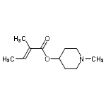 CAS#: 738545-39-6, 1-Methyl-4-piperidinyl (2E)-2-methyl-2-butenoate