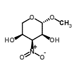 CAS#: 738548-73-7, Methyl 3-deoxy-3-nitro-beta-L-ribopyranoside