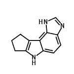 CAS#: 73857-37-1, 6,7,8,9-Tetrahydro-1H-cyclopenta[b]imidazo[4,5-e]indole