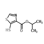 CAS#: 738620-21-8, Isopropyl 5-sulfanyl-1,3-thiazole-4-carboxylate