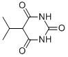 CAS 登录号：7391-69-7， 5-异丙基巴比妥酸